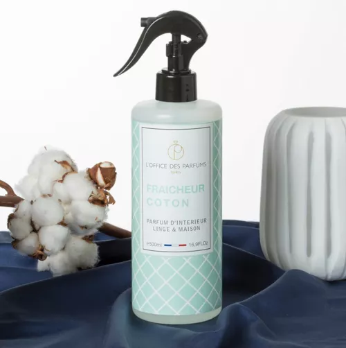 Parfum d'intérieur Fraicheur Coton