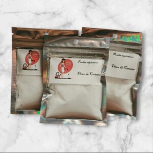 Poudre parfumée pour aspirateur 50g au bicarbonate alimentaire avec parfum de Grasse