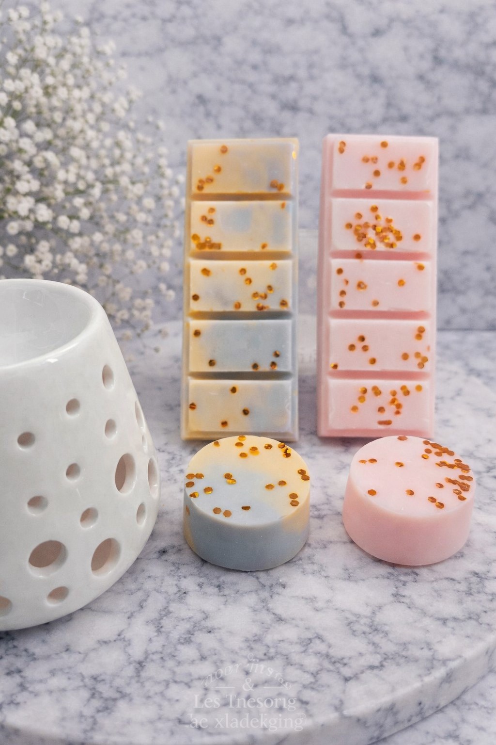 Fondant parfumé pour brûle-parfum, diffusion longue durée pour parfumer agréablement votre maison.